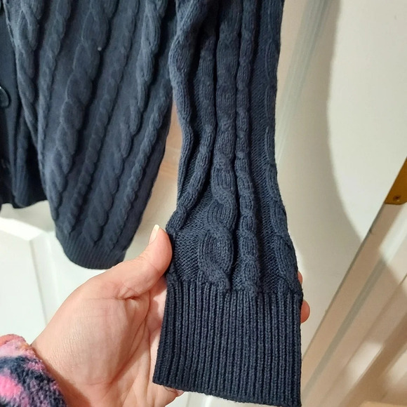 NWOT Lane Bryant Classic Button-Front Cable & Jacquard Cardigan - Picture 11 of 13